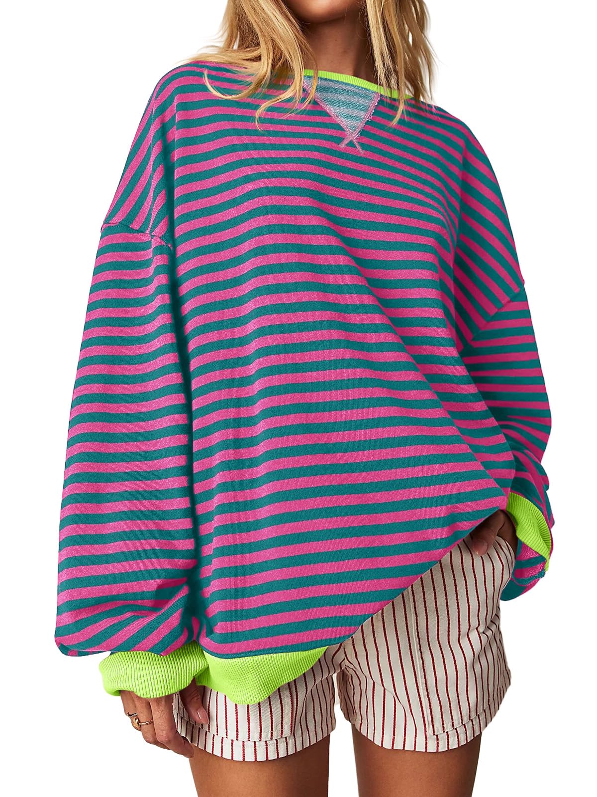 Pink Green / 2XL