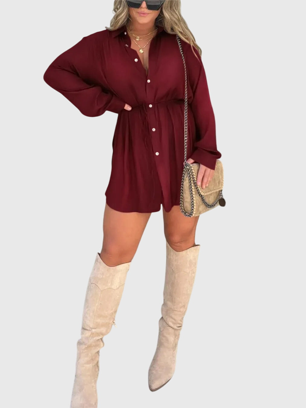 Wine Red / S