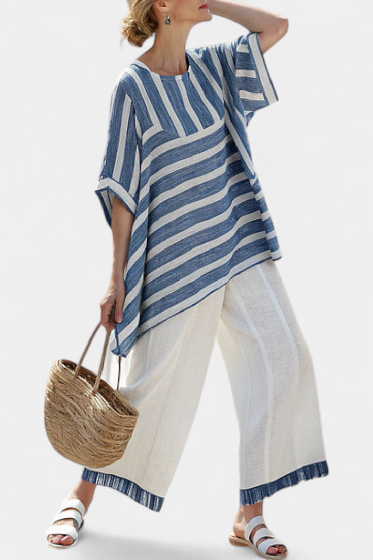Blue Striped / S