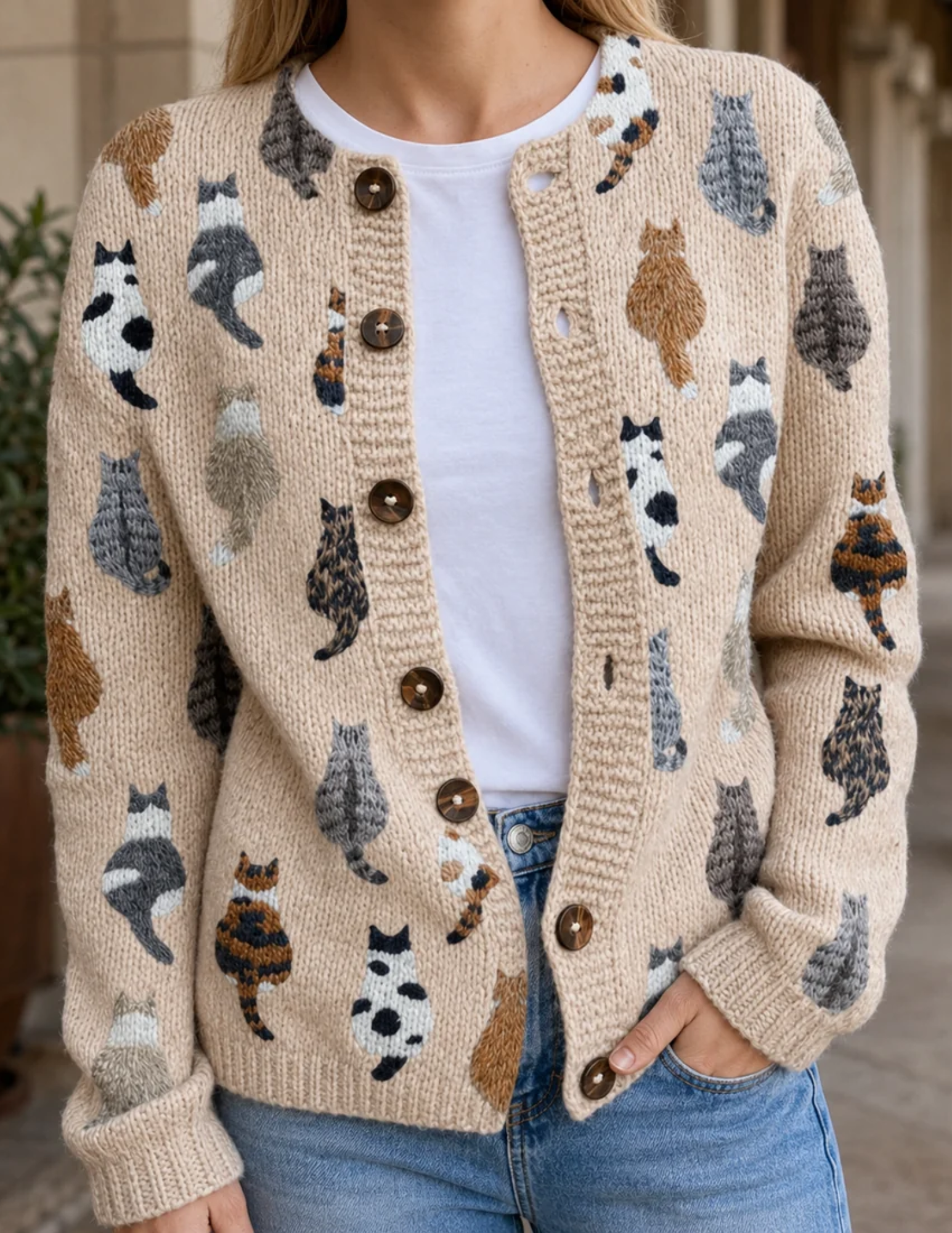 Beige / S