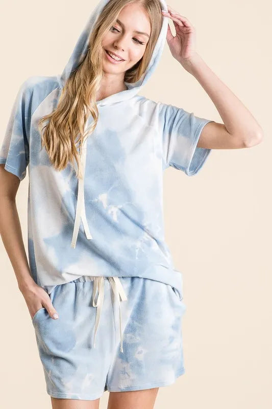 Blue Tie Dye / 3XL