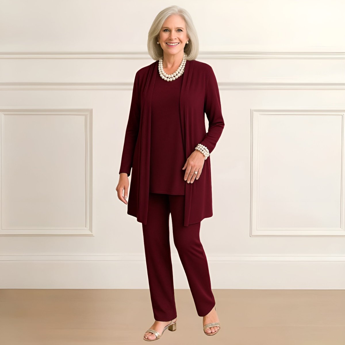 Burgundy / S